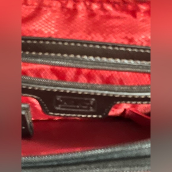 MC Marc Chantal Brown Faux Alligator Women’s Purse - Picture 5 of 14